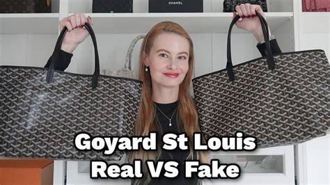 goyard bag authentic vs fake|authentic goyard bag detector.